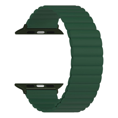 Ремешок для Apple Watch 42/44/45 mm Mutural Watch Band Green, зеленый
