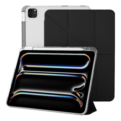 Чехол книжка для iPad Air  M1/M2/M3 10,9"/Pro 11 Gurdini Origami Case Чёрный