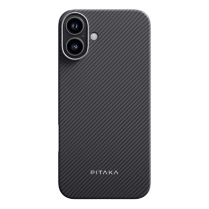 Чехол для iPhone 16 Pitaka Ultra-Slim Case (KI1601A) Чёрный
