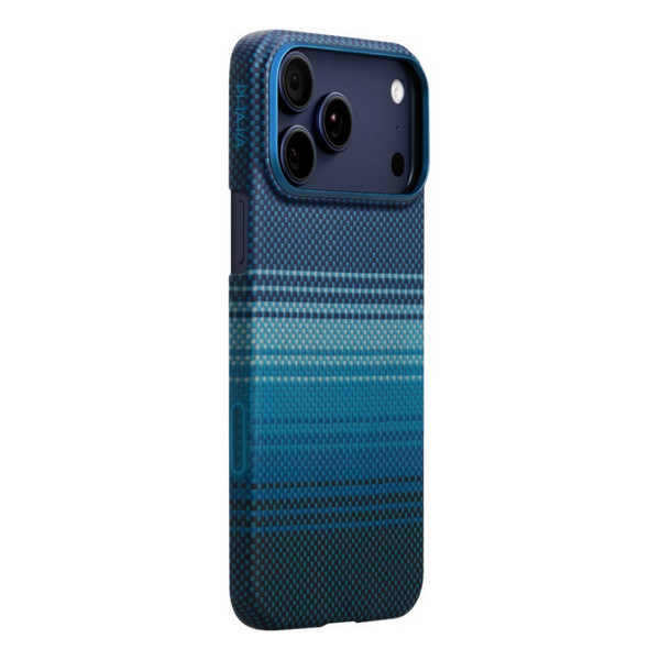 Чехол для iPhone 17 Pro Pitaka Ultra-Slim Case (KI1703MGP) Moonrise, синий