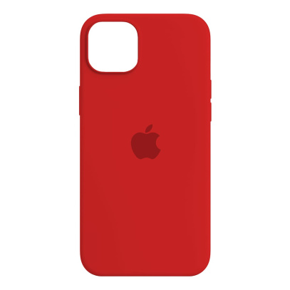 Чехол Silicone Case для Apple iPhone 14 Plus Красный