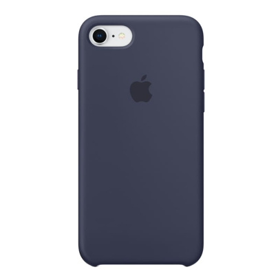 Чехол Silicone Case для Apple iPhone 7/8/SE (2020) Dark Blue, тёмно-синий