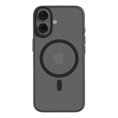 Чехол для iPhone 17 AceCase Soft Rim (KA016) Black, чёрный