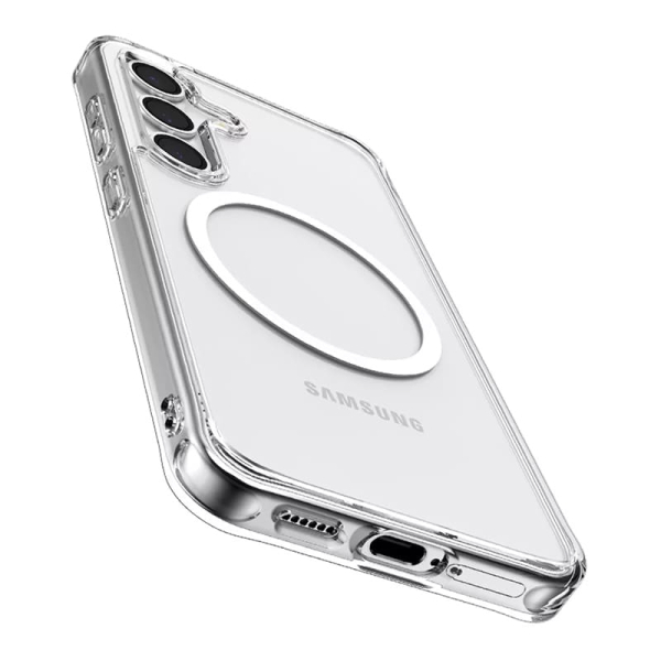 Чехол для Samsung Galaxy S24/S25 с MagSafe Clear Case, Прозрачный