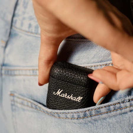 Беспроводные наушники Marshall MINOR 4 Black, чёрный