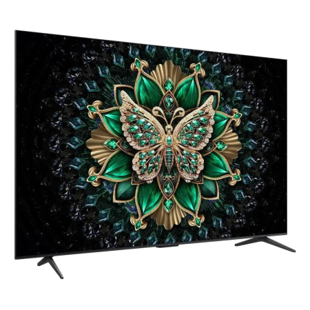Телевизор TCL 55" 4K UHD, 144 Гц, QLED (55C6K) Чёрный