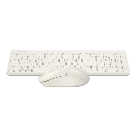 Клавиатуры и мышь беспроводные A4Tech Fstyler FG2300 Air Porcelain, бежевый
