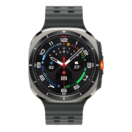 Часы Samsung Galaxy Watch Ultra 47 мм Titanium Silver, серебряный титан (2024)
