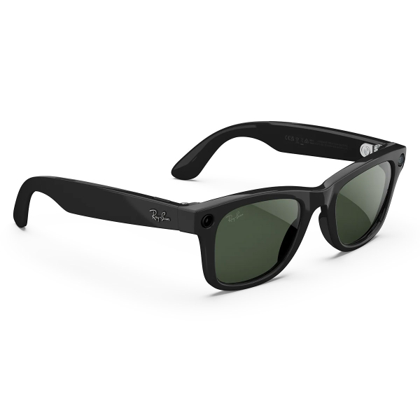Умные очки Ray-Ban Wayfarer Gen 2 (RW4012), размер M, Shiny Black/Graphite Green Transitions