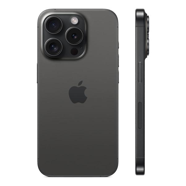 Apple iPhone 15 Pro 128Gb Black Titanium, чёрный титан
