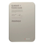 Внешний аккумулятор MOMAX 5000mAh Q.MAG X Ultra Slim Magnetic Wireless Battery Pack Титан
