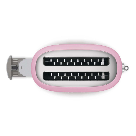 Тостер на 4 ломтика SMEG 50s style (TSF02PKEU) Розовый
