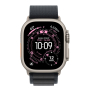 Apple Watch Ultra 3 (2025), 49 мм корпус из титана цвета «Natural», ремешок Alpine Loop размера M цвета «Black»