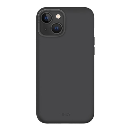 Чехол для iPhone 14 с Magsafe UNIQ Lino Hue (IP6.1(2022)-LINOHMGRY) Серый