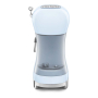Кофемашина эспрессо SMEG 50s style (ECF02PBEU) Пастельный голубой