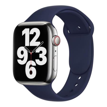 Ремешок для Apple Watch 42/44/45/49 mm Mutural Watch band MIOU series Blue, синий