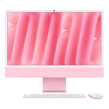 Apple iMac 24" (M4, 10C CPU, 10C GPU, 2024) Retina 4,5K, 32Gb, 1Tb SSD (Z1K6000Z7) Pink, розовый
