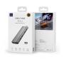 Хаб WiWU HDMI*2+USB3.0*2+USB2.0*1SD+TF+PD (T9) Серый