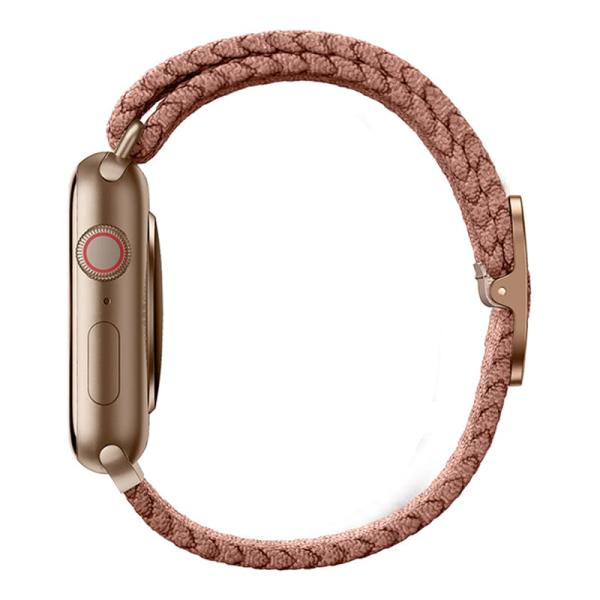 Ремешок для Apple Watch 42/44/45 mm UNIQ ASPEN Strap Braided (44MM-ASPPNK) Розовый