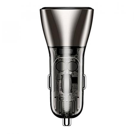 Автомобильное зарядное устройство WiWU Car Charger (PC500) Серый