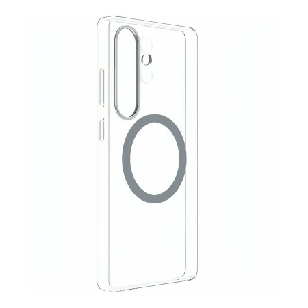 Чехол для Samsung Galaxy S25 Ultra c MagSafe Silicone Case Сlear, Прозрачный