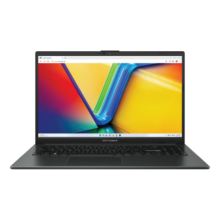 Ноутбук 15.6" ASUS VivoBook Go 15 (E1504FA-BQ831W) AMD Ryzen 5 7520U, 16Gb LPDDR5, SSD 512Gb, AMD Radeon 610M, FullHD, Win11 Black, чёрный