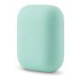Чехол для Apple AirPods 1/2 Silicone Case Pale Green, бледно-зеленый