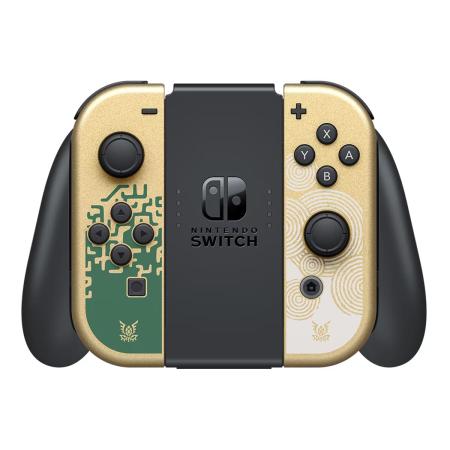 Игровая консоль Nintendo Switch OLED 64Gb The Legend of Zelda: Tears of the Kingdom Edition, золотистый